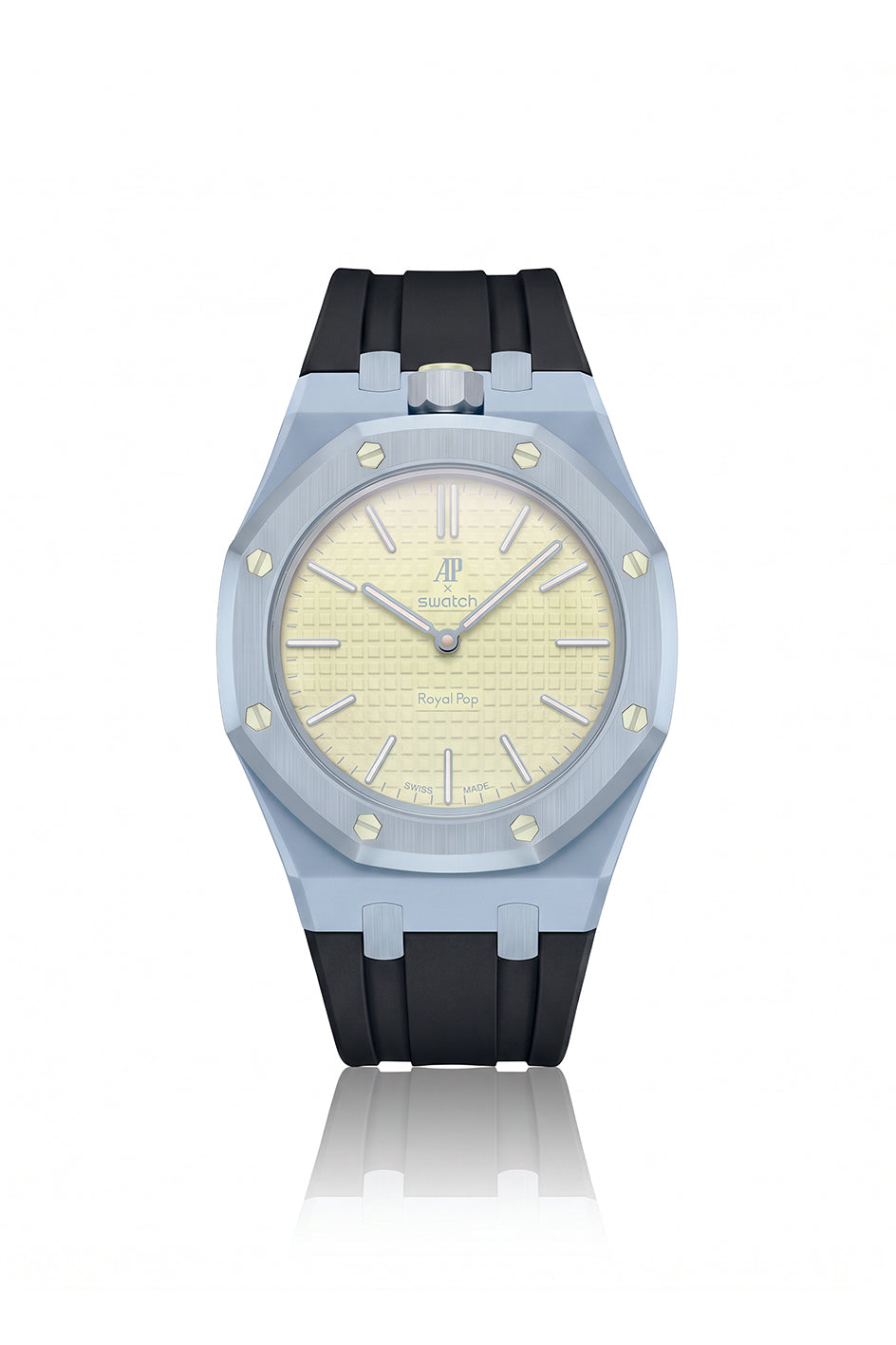 Blaue Acht Royal Pop Rubber Strap