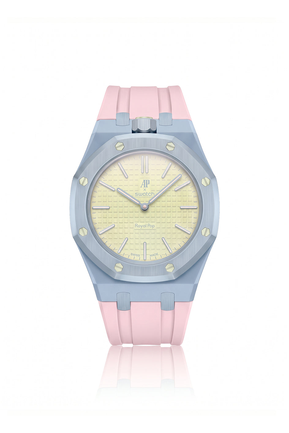 Blaue Acht Royal Pop Rubber Strap