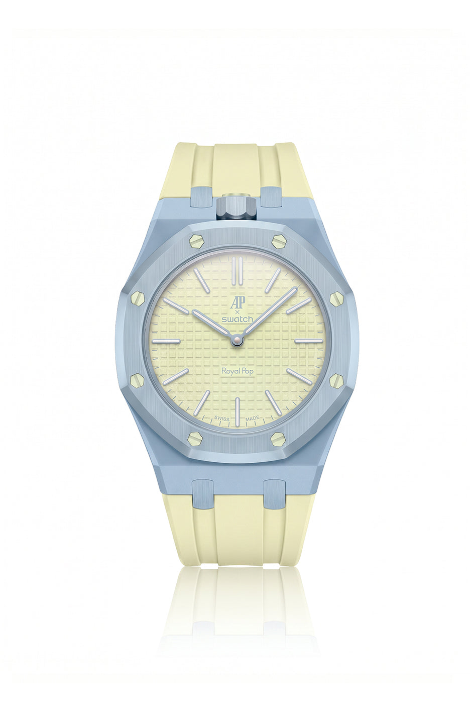 Blaue Acht Royal Pop Rubber Strap