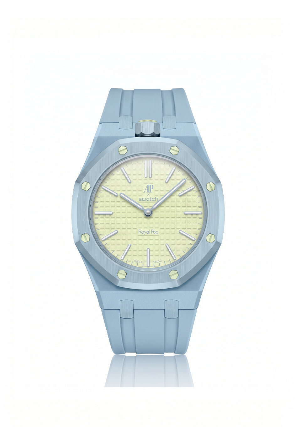 Blaue Acht Royal Pop Rubber Strap