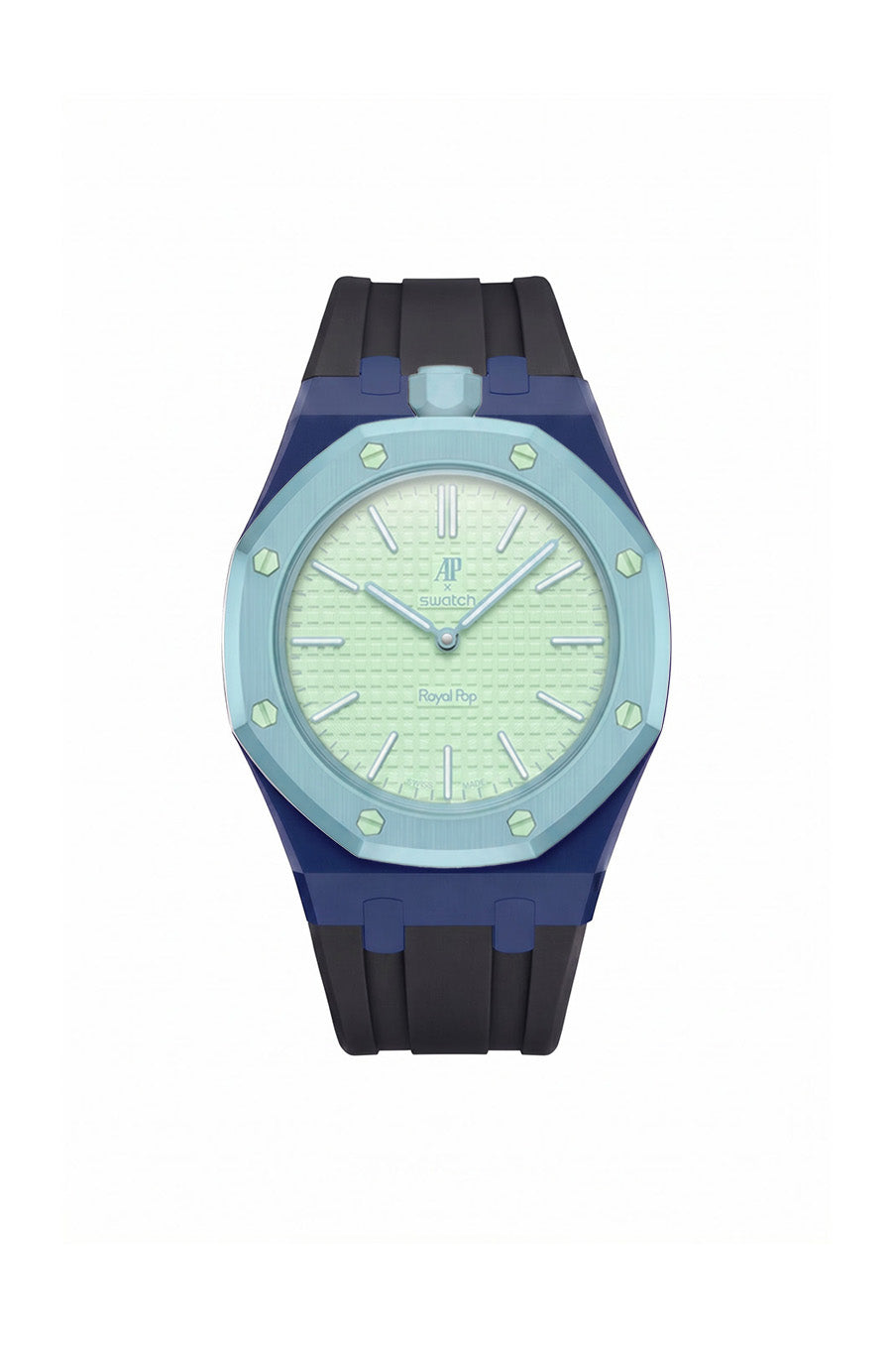 Blaue Acht Royal Pop Rubber Strap