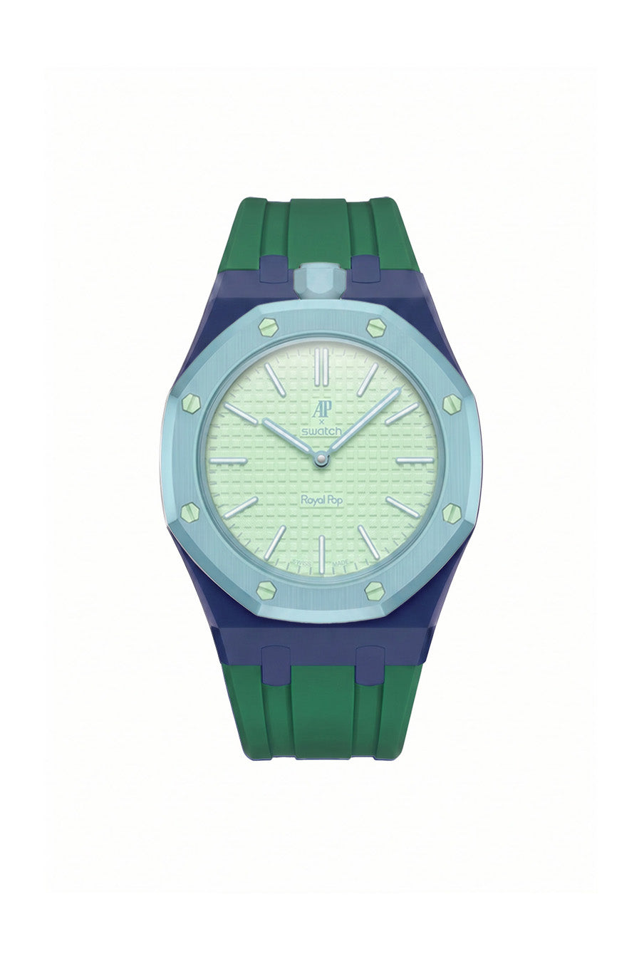 Blaue Acht Royal Pop Rubber Strap