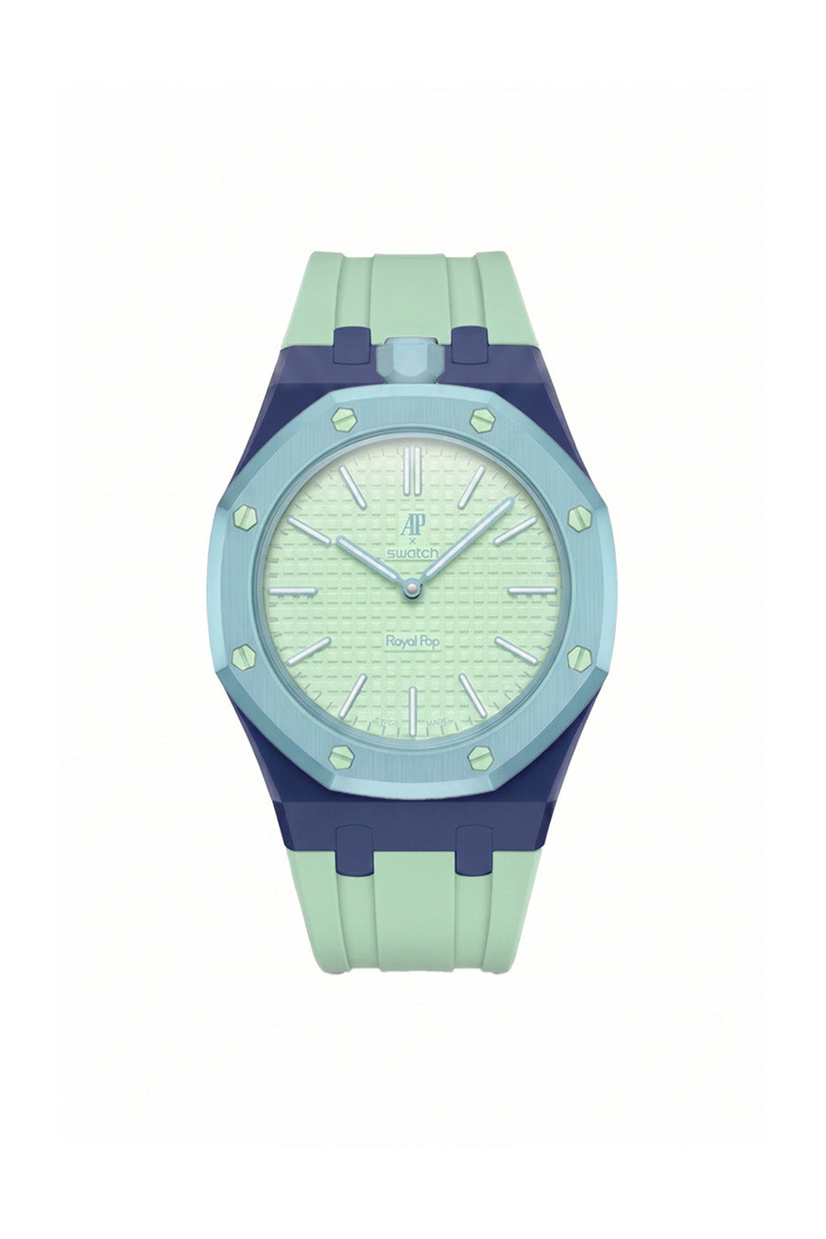 Blaue Acht Royal Pop Rubber Strap
