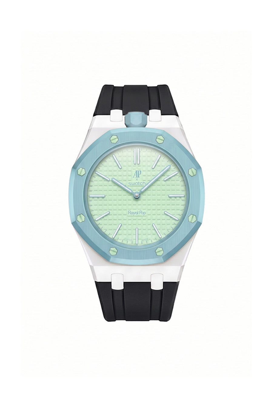 Blaue Acht Royal Pop Rubber Strap