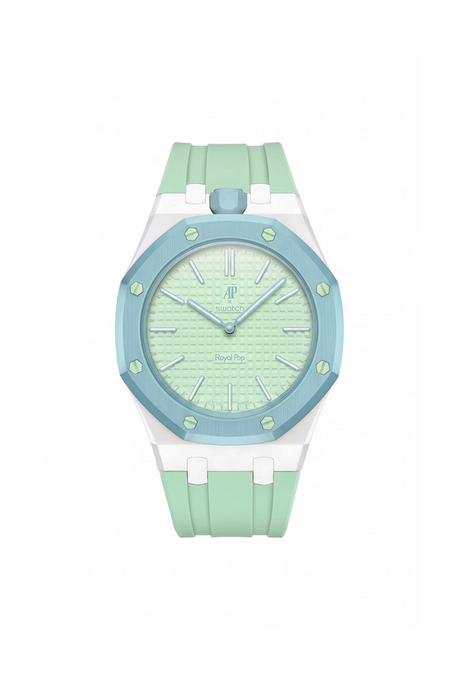 Blaue Acht Royal Pop Rubber Strap