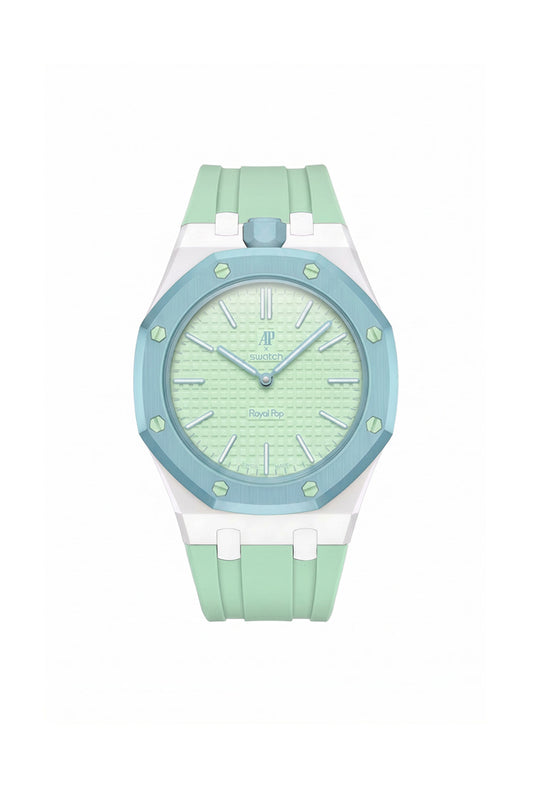 Blaue Acht Royal Pop Rubber Strap