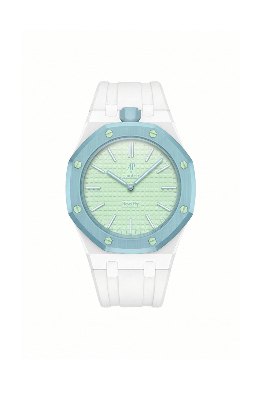 Blaue Acht Royal Pop Rubber Strap