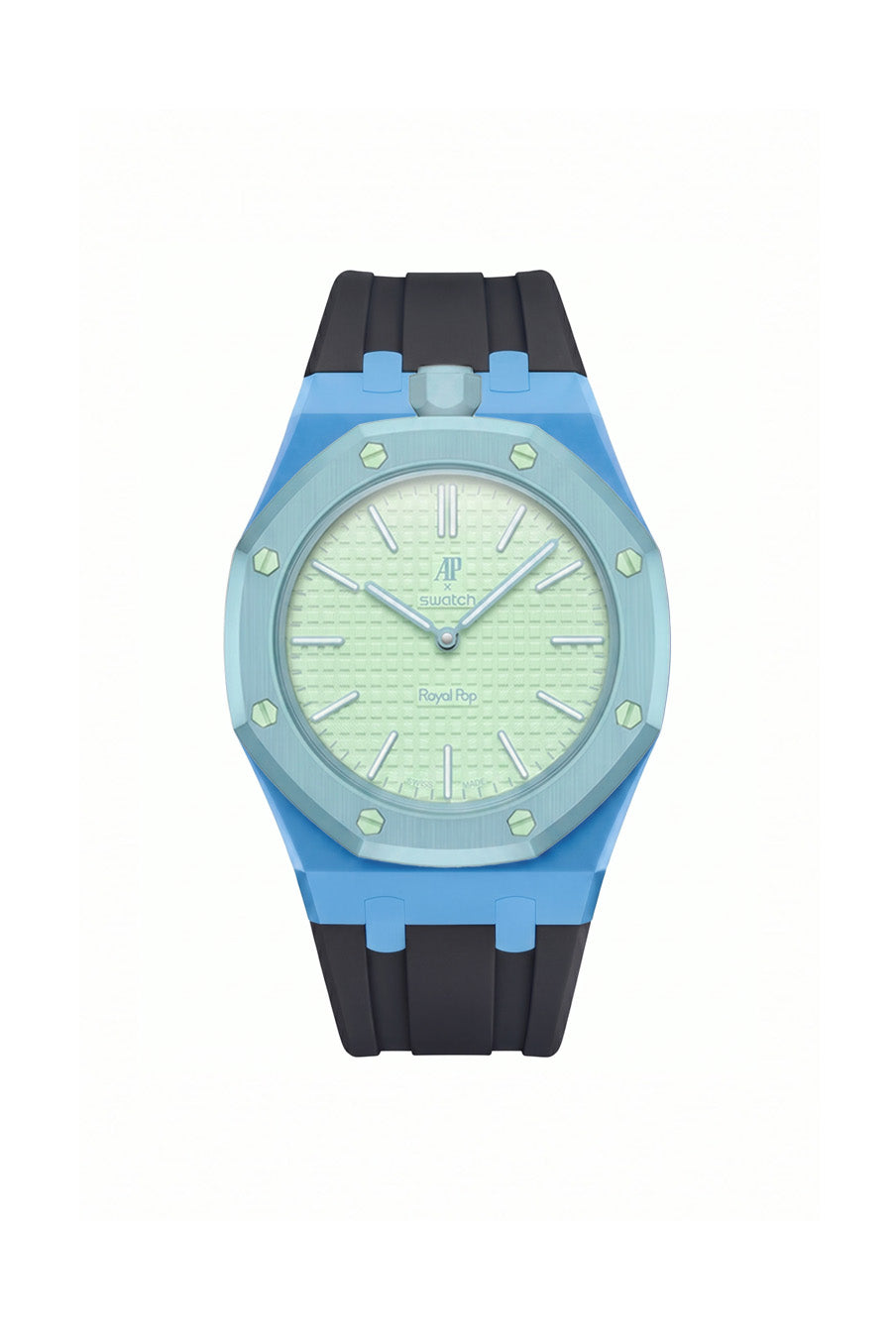 Blaue Acht Royal Pop Rubber Strap