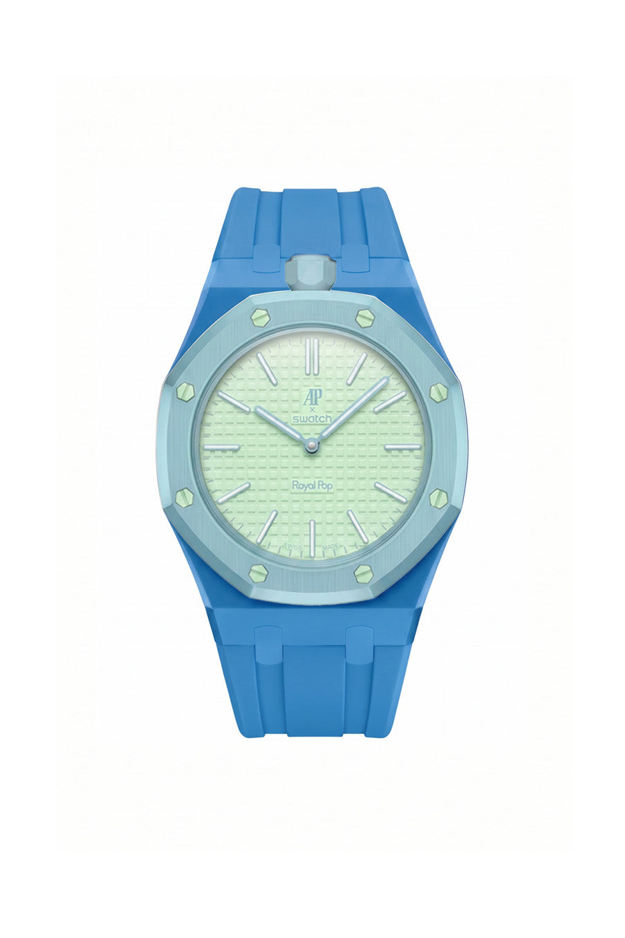 Blaue Acht Royal Pop Rubber Strap