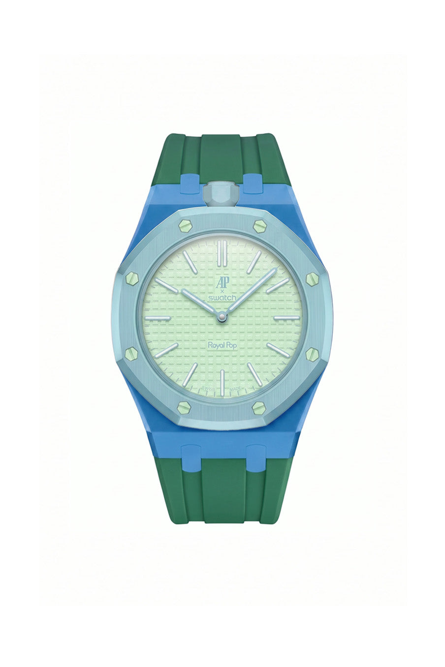 Blaue Acht Royal Pop Rubber Strap
