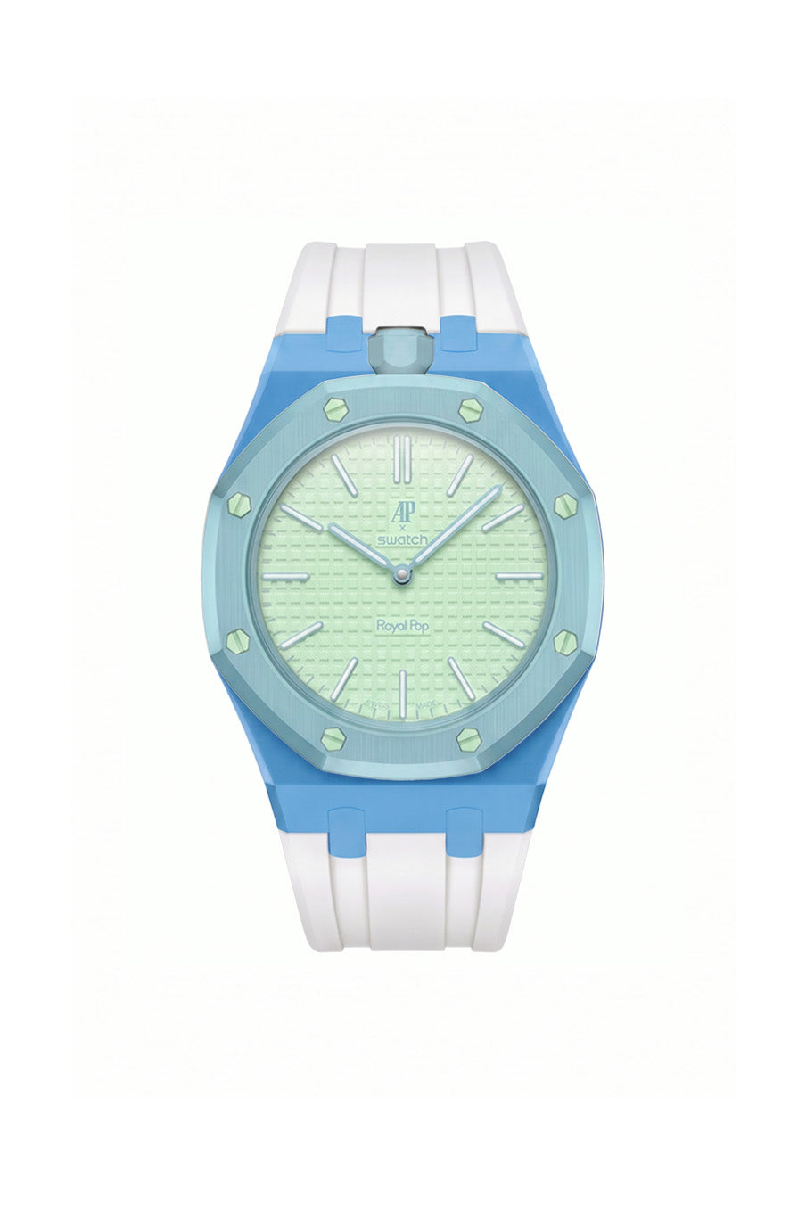 Blaue Acht Royal Pop Rubber Strap