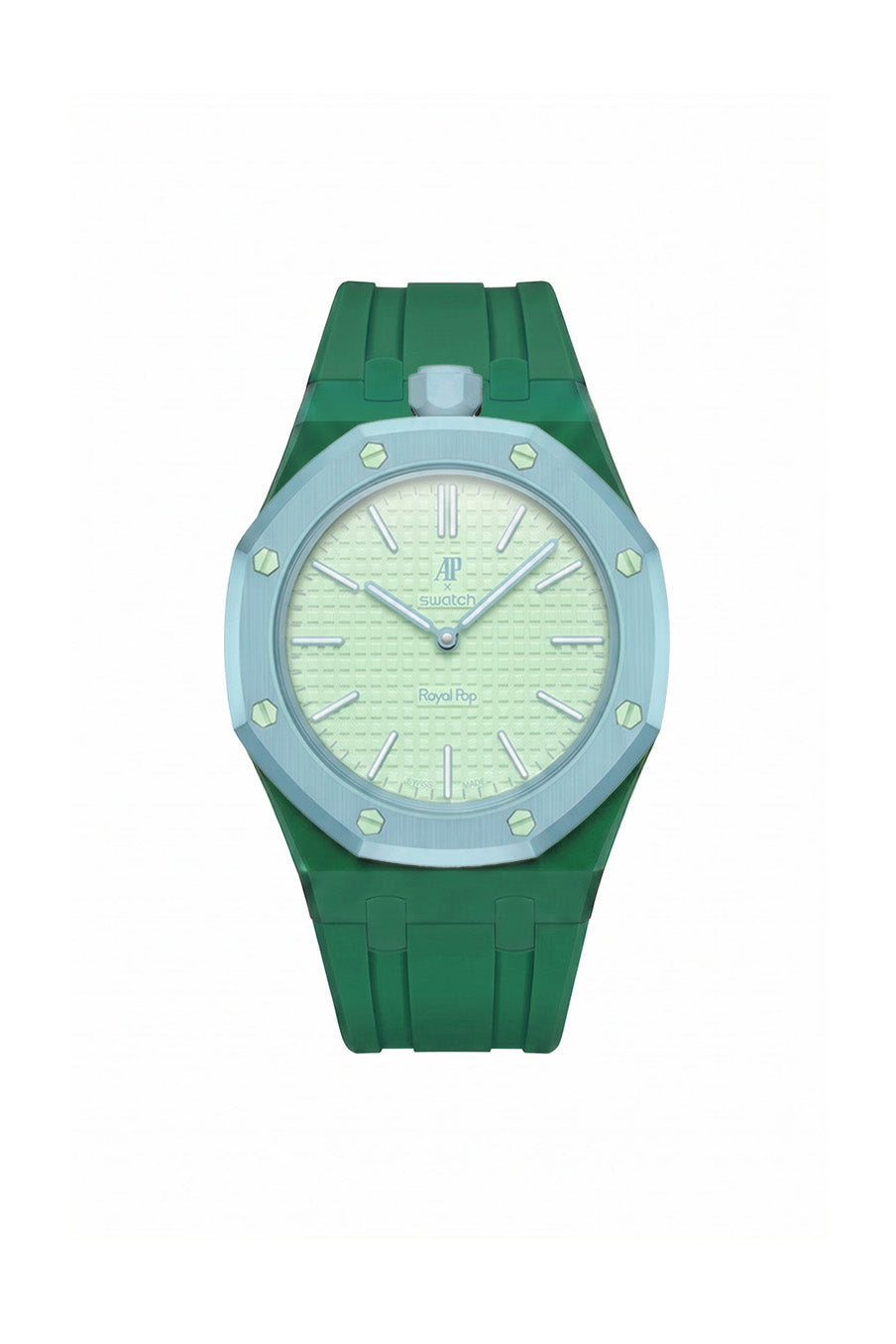 Blaue Acht Royal Pop Rubber Strap