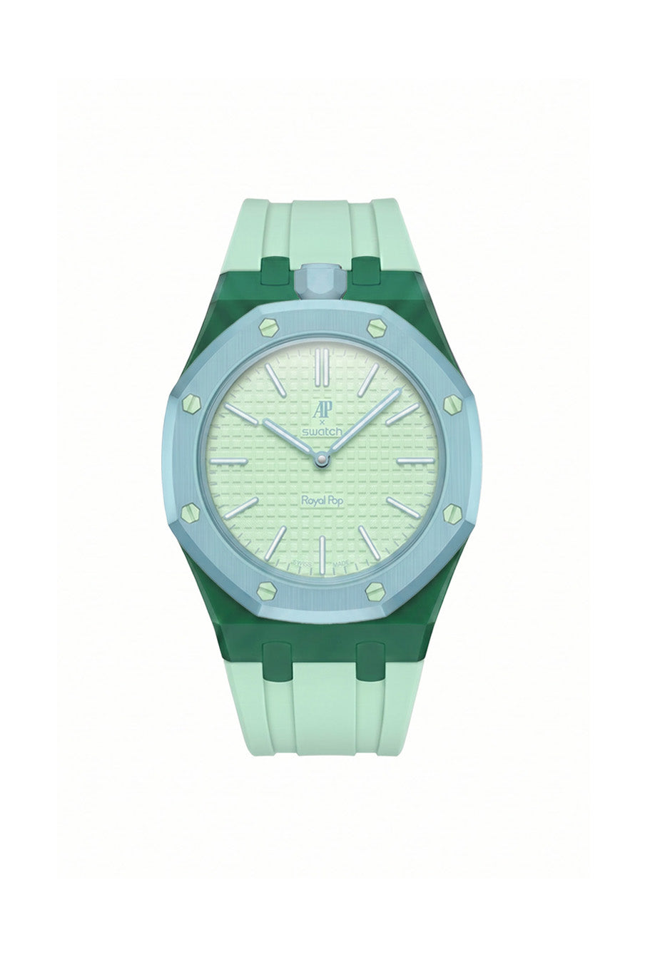 Blaue Acht Royal Pop Rubber Strap