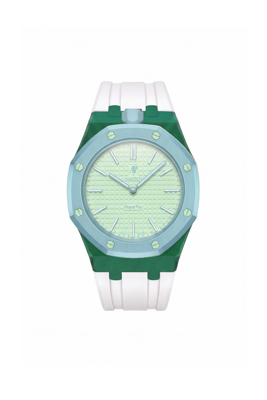 Blaue Acht Royal Pop Rubber Strap
