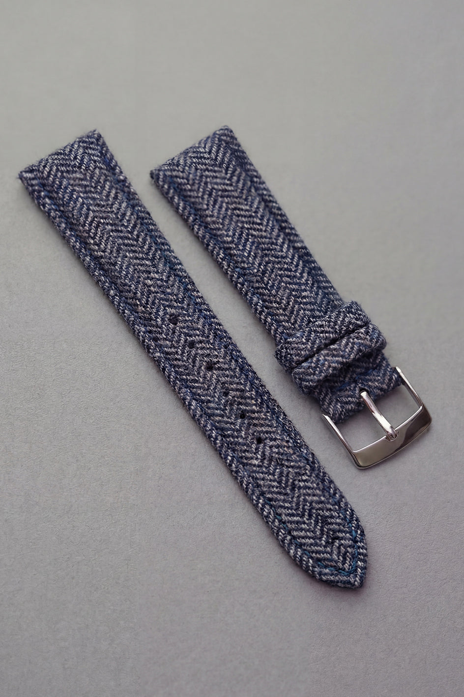 Tudor Pelagos Navy Tweed Strap Herringbone Fabric