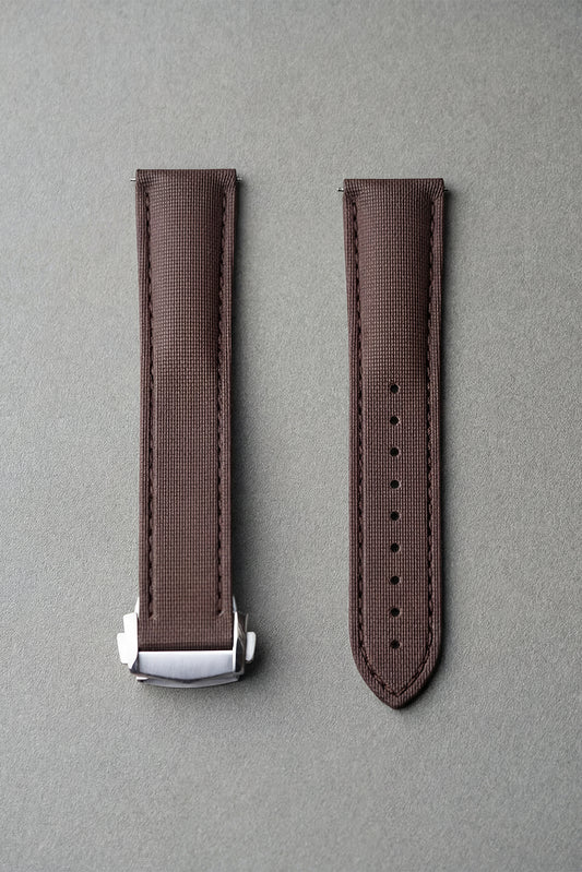 IWC Sailcloth FKM Rubber Strap with Deployant Clasp