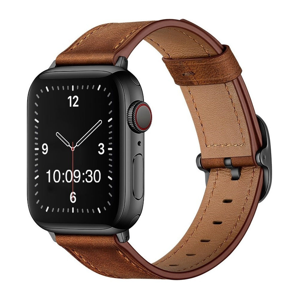 Classic Premium Leather Watch Strap