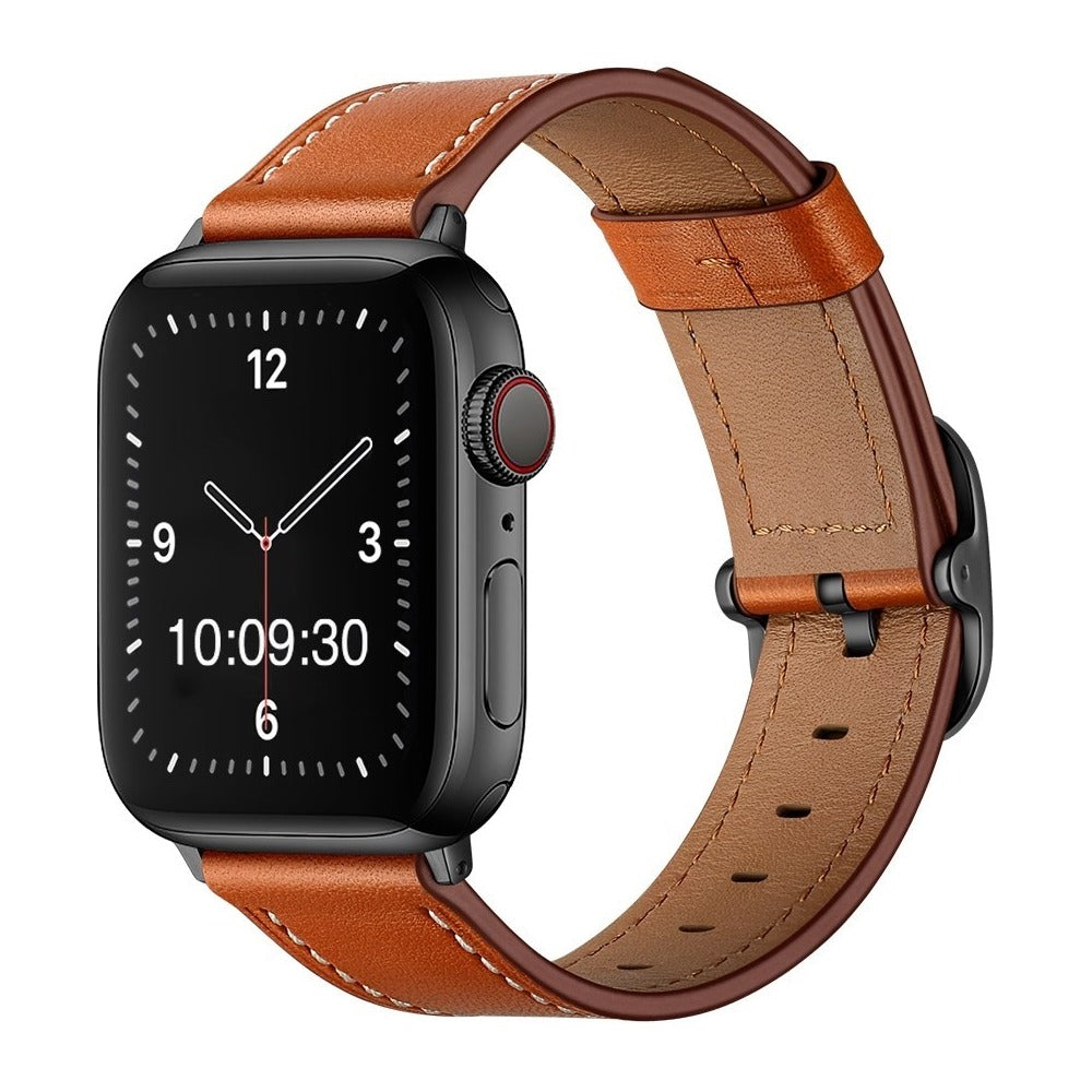 Classic Premium Leather Watch Strap