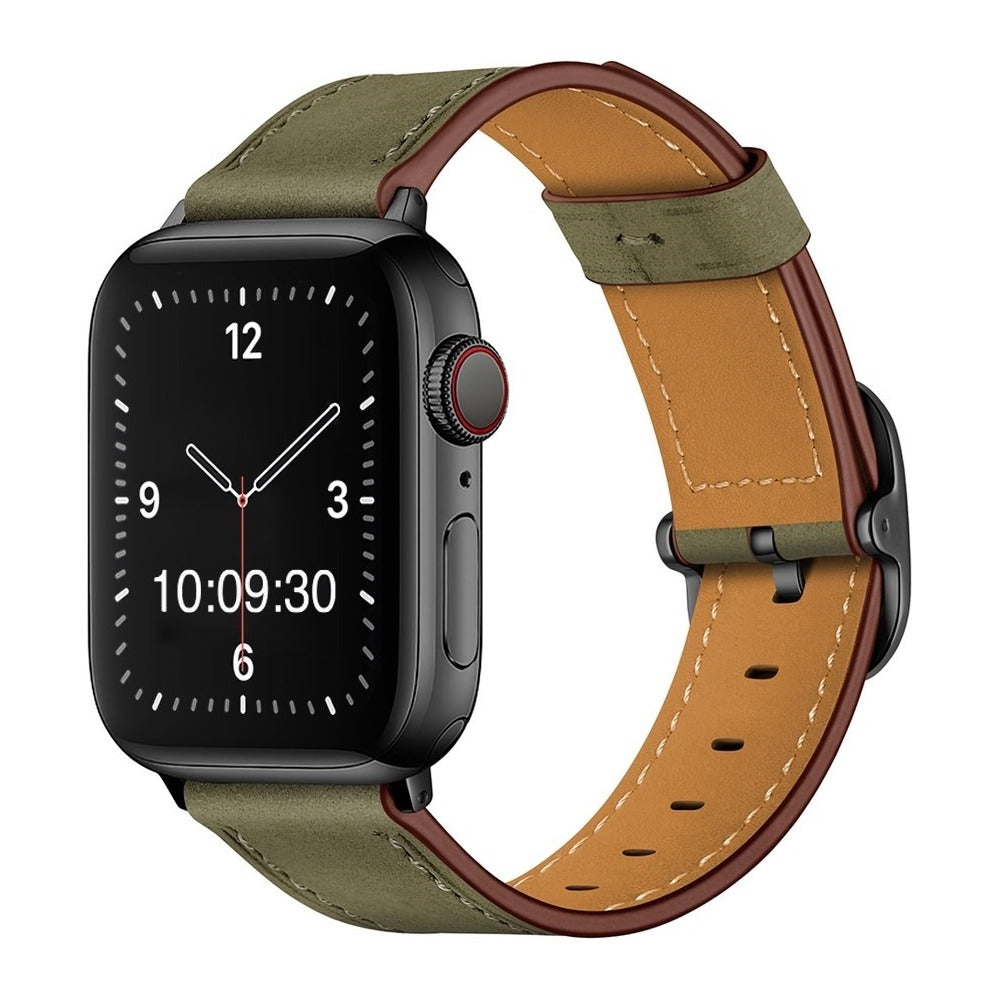 Classic Premium Leather Watch Strap
