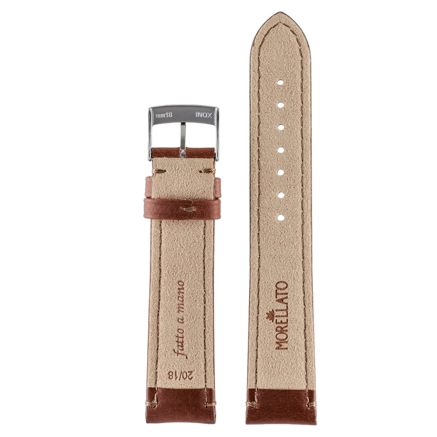 Derain Leather Watch Strap