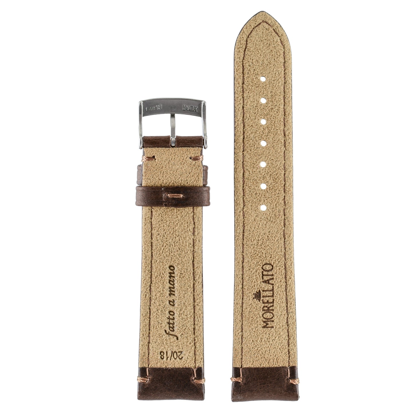 Derain Leather Watch Strap