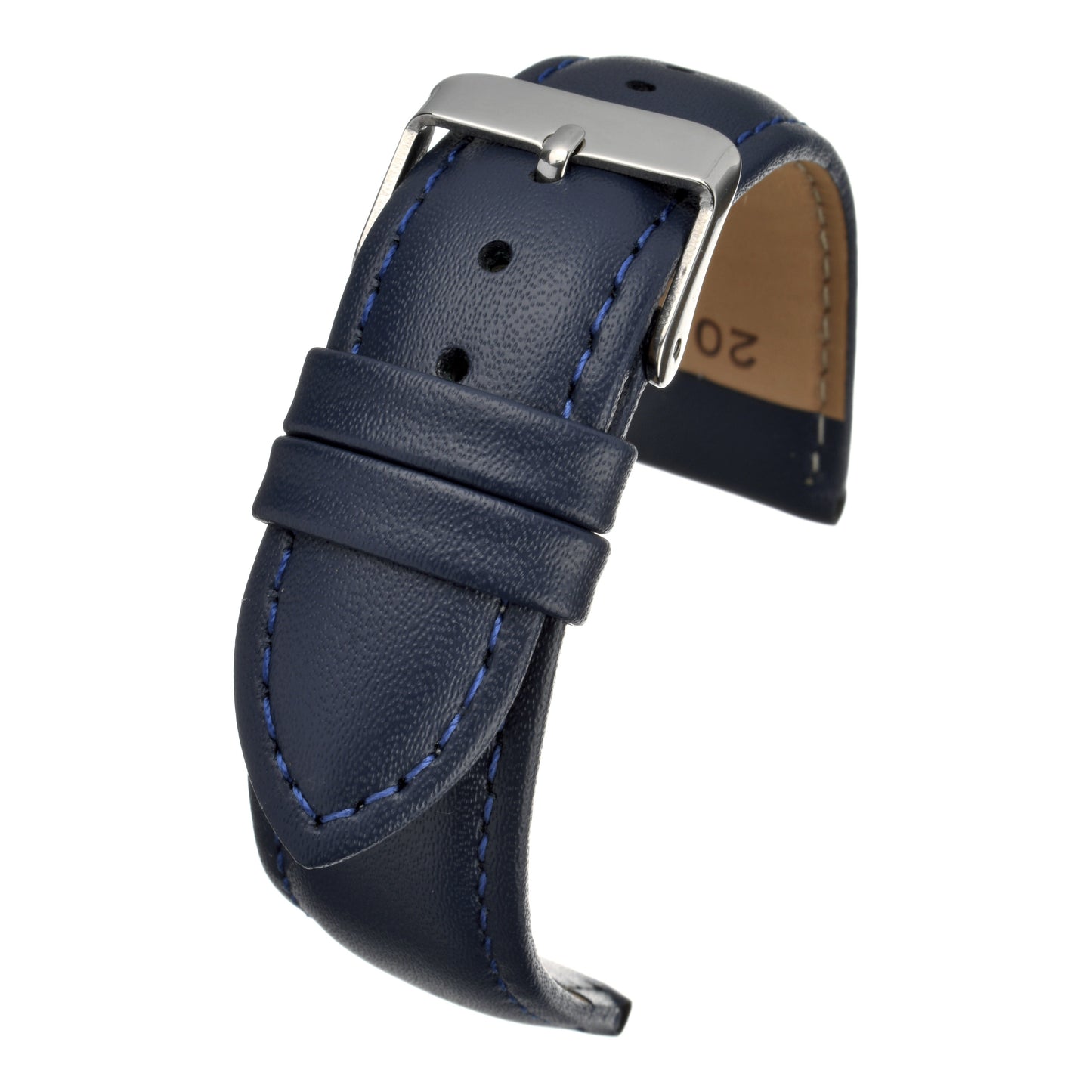 Economy Padded Leather Watch Strap (8mm-30mm)