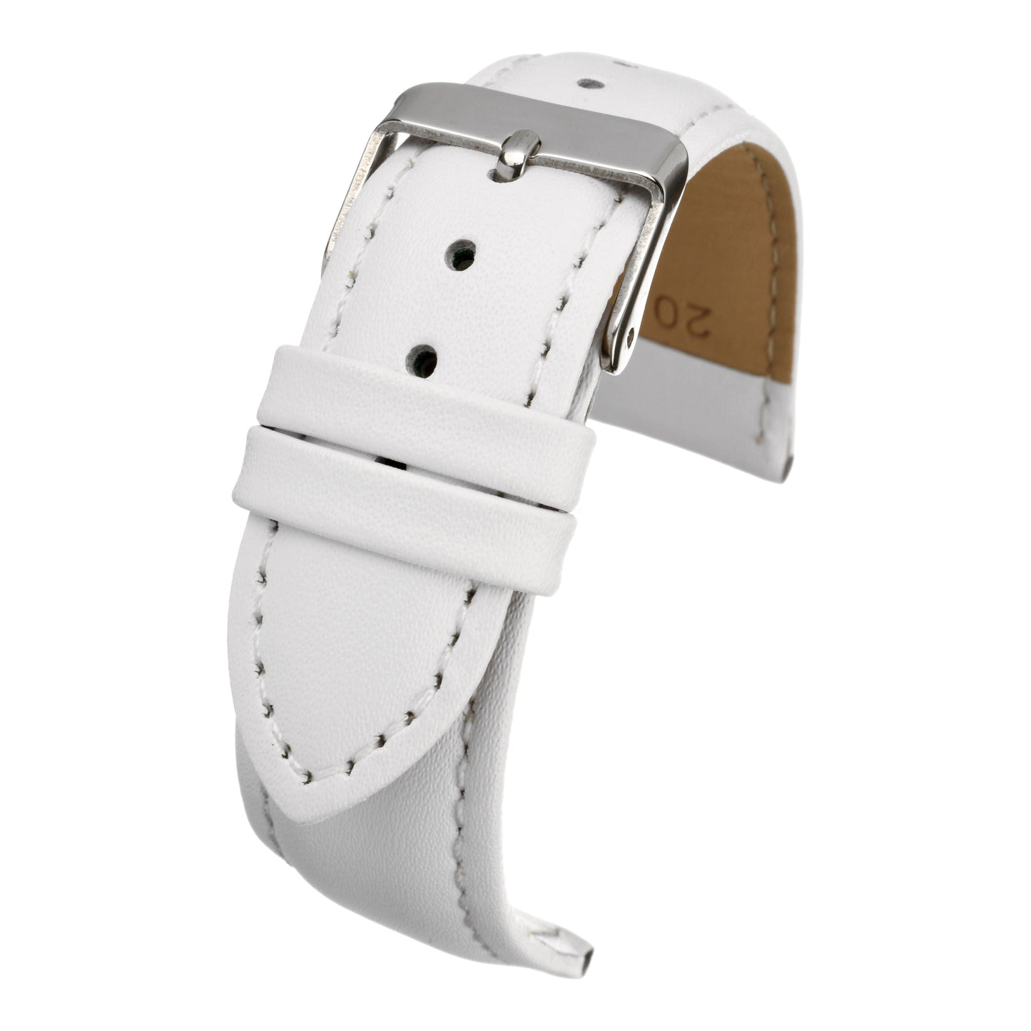 Economy Padded Leather Watch Strap (8mm-30mm)