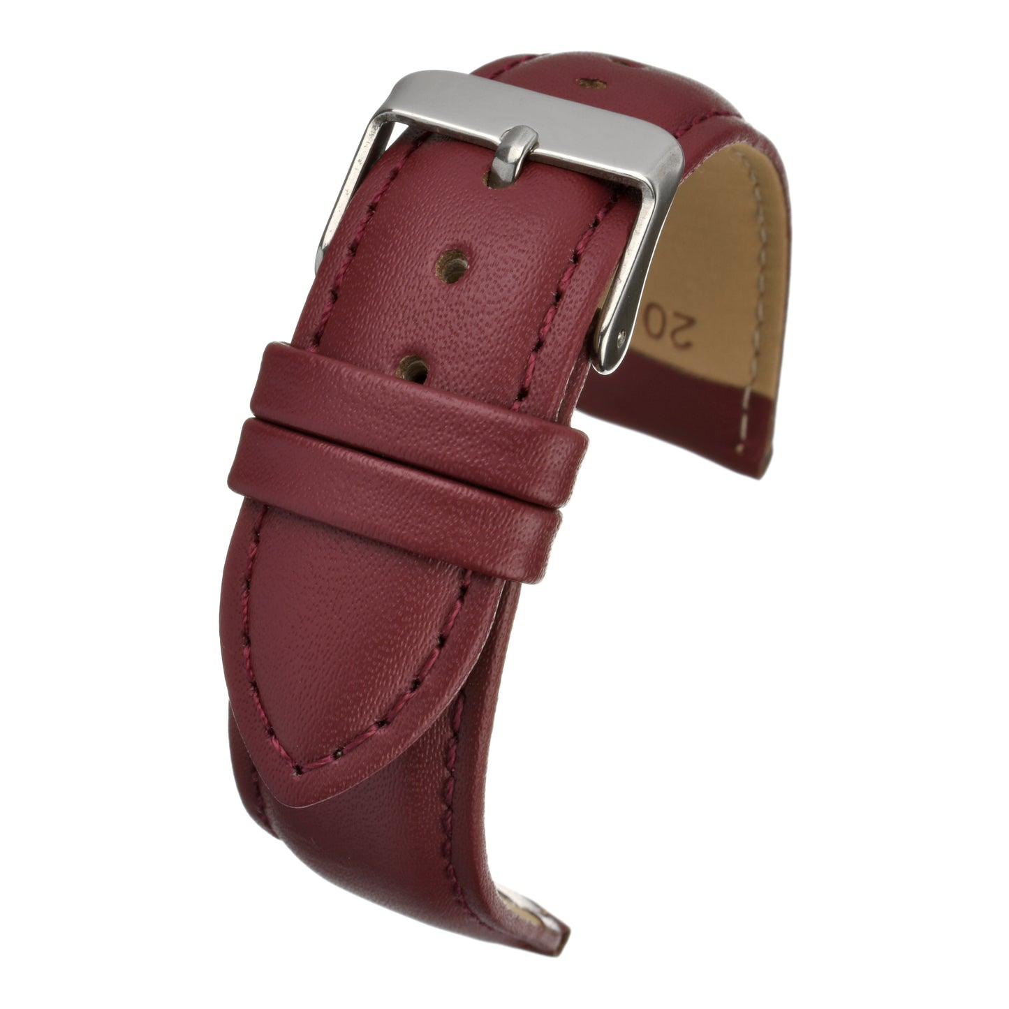Economy Padded Leather Watch Strap (8mm-30mm)