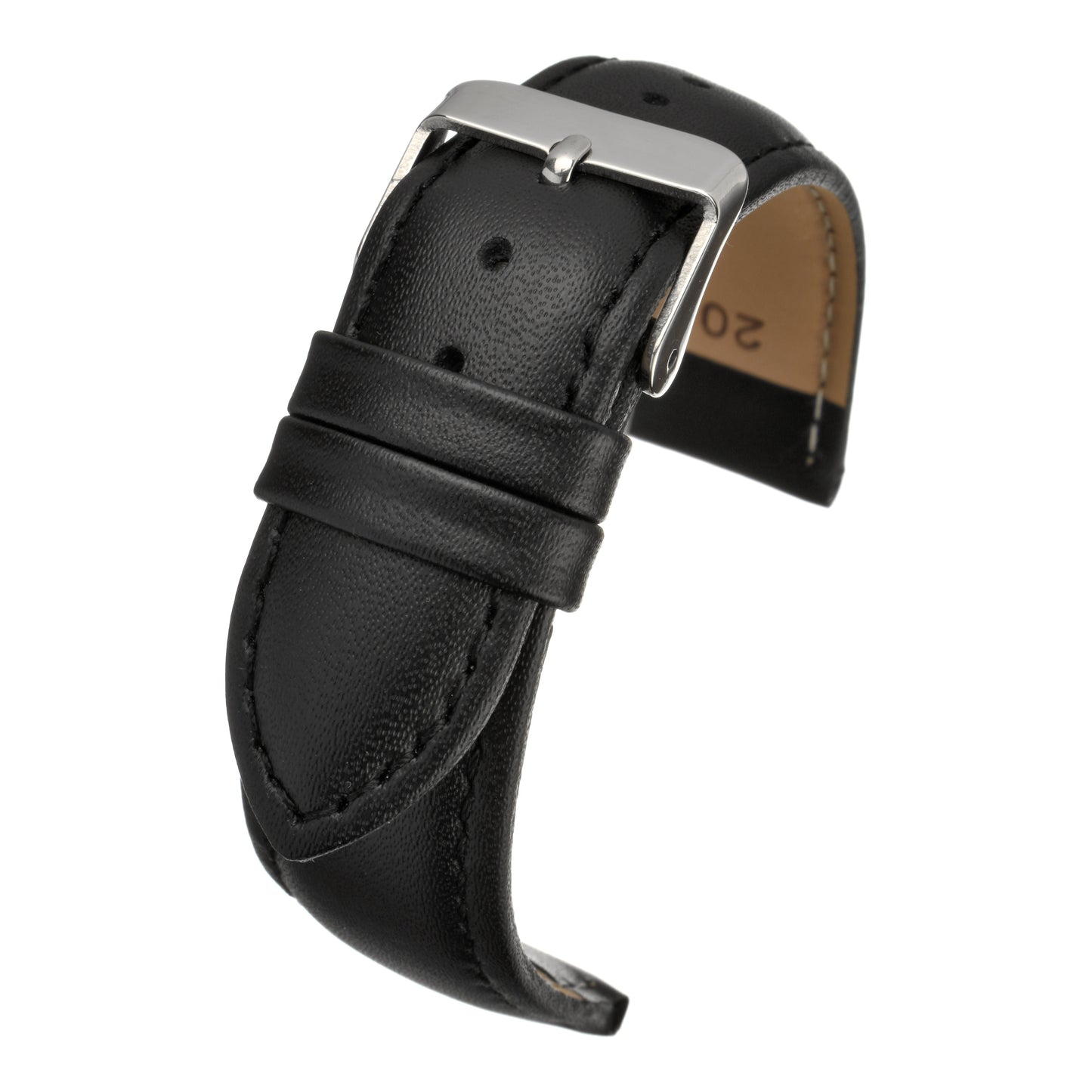 Economy Padded Leather Watch Strap (8mm-30mm)