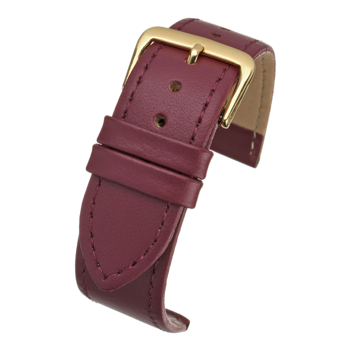 Economy Plain Leather Watch Strap (8mm-30mm)