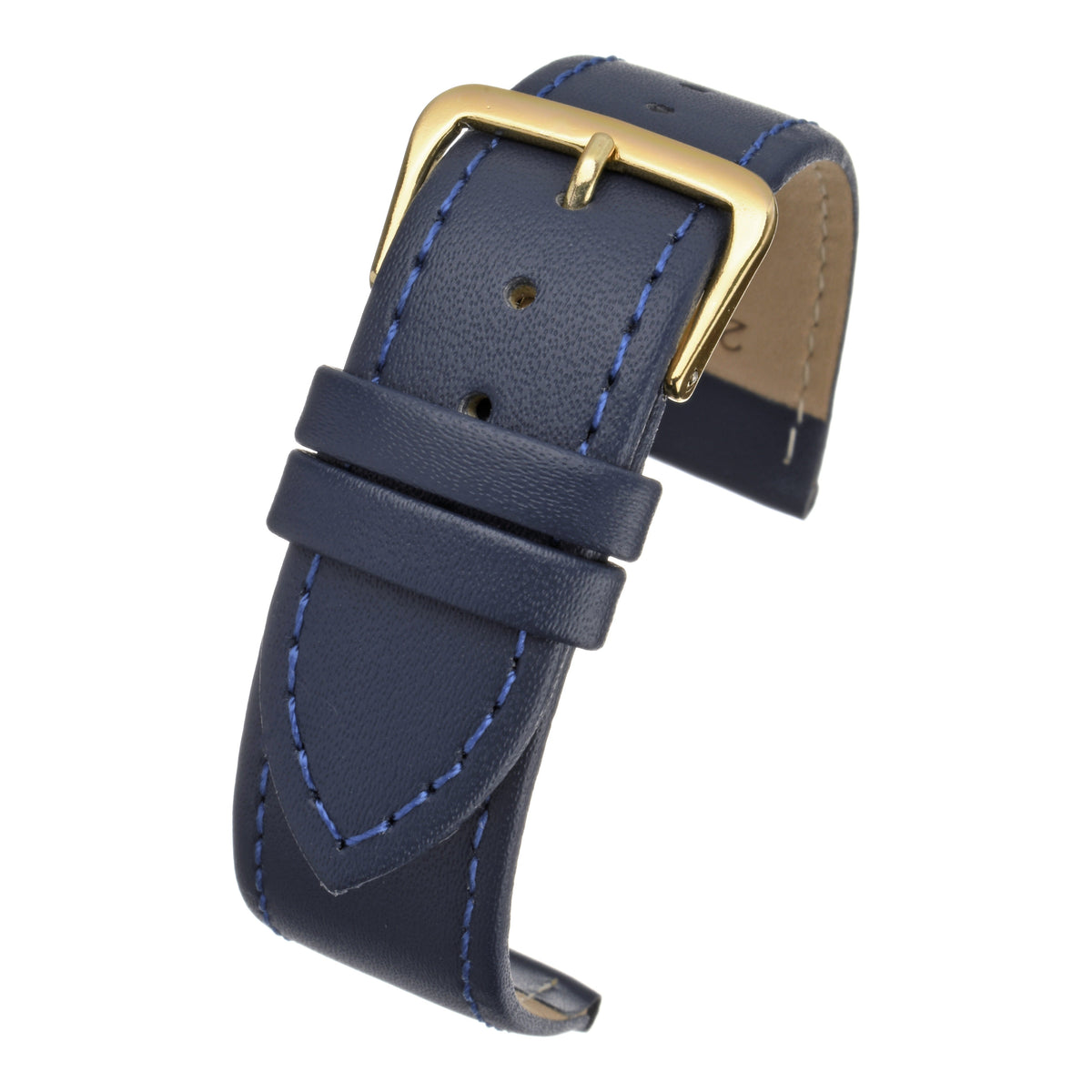 Economy Plain Leather Watch Strap (8mm-30mm)
