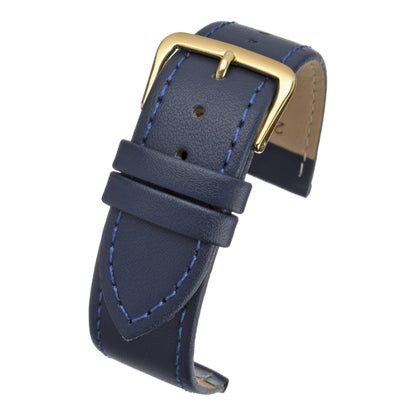 Economy Plain Leather Watch Strap (8mm-30mm)