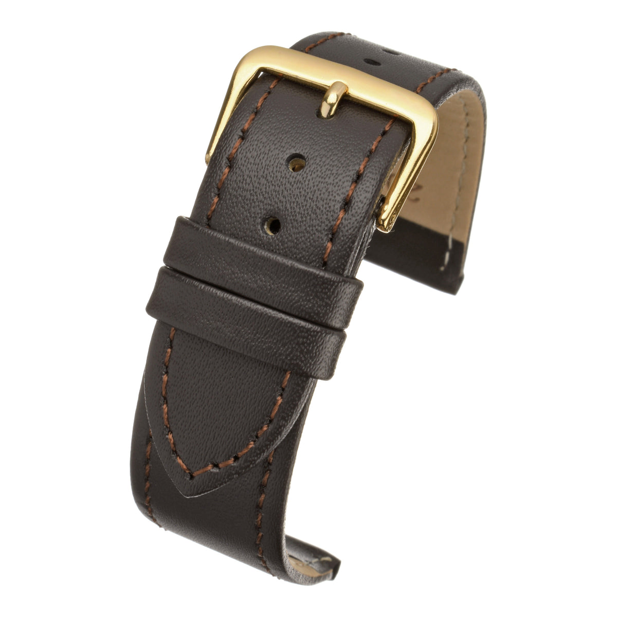 Economy Plain Leather Watch Strap (8mm-30mm)