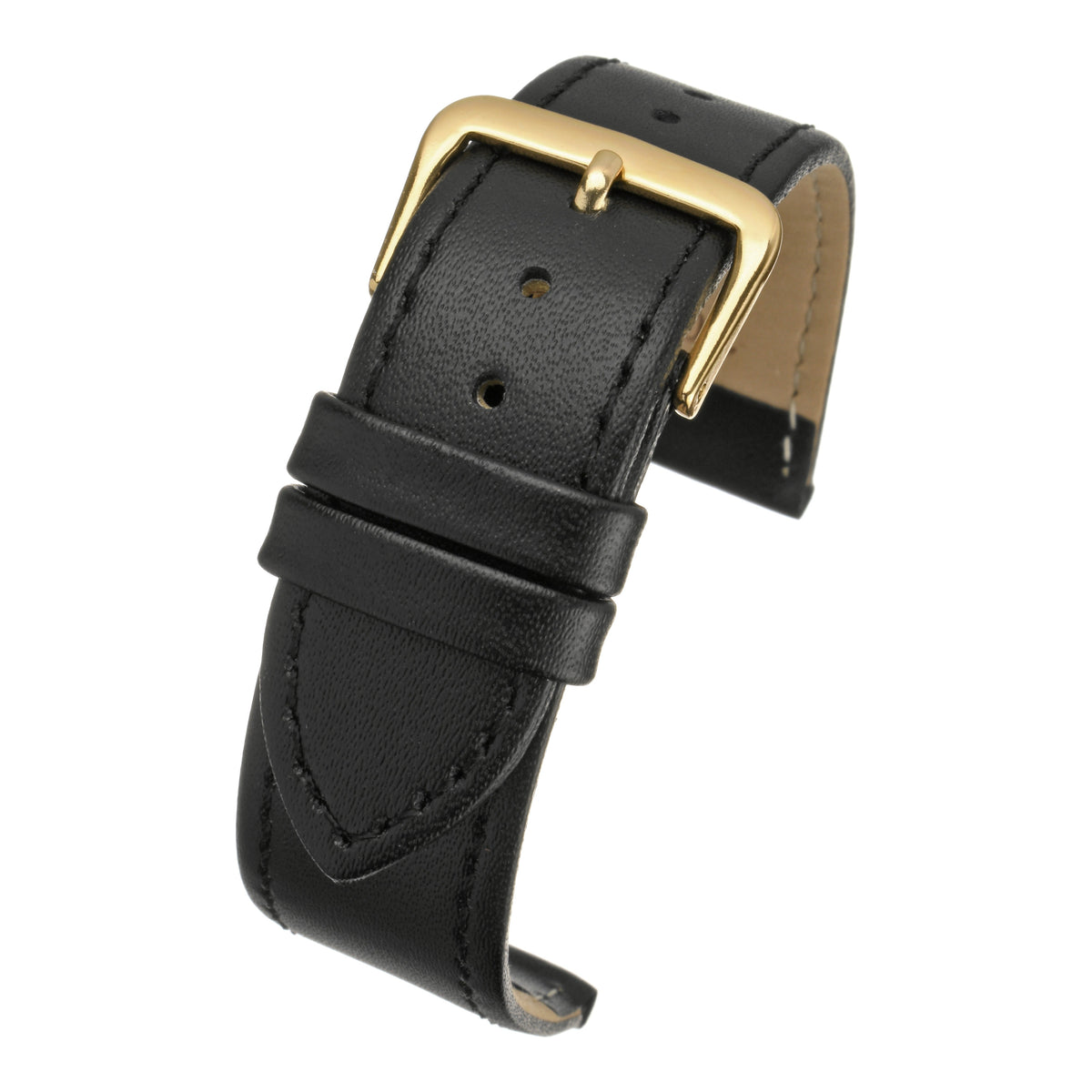 Economy Plain Leather Watch Strap (8mm-30mm)