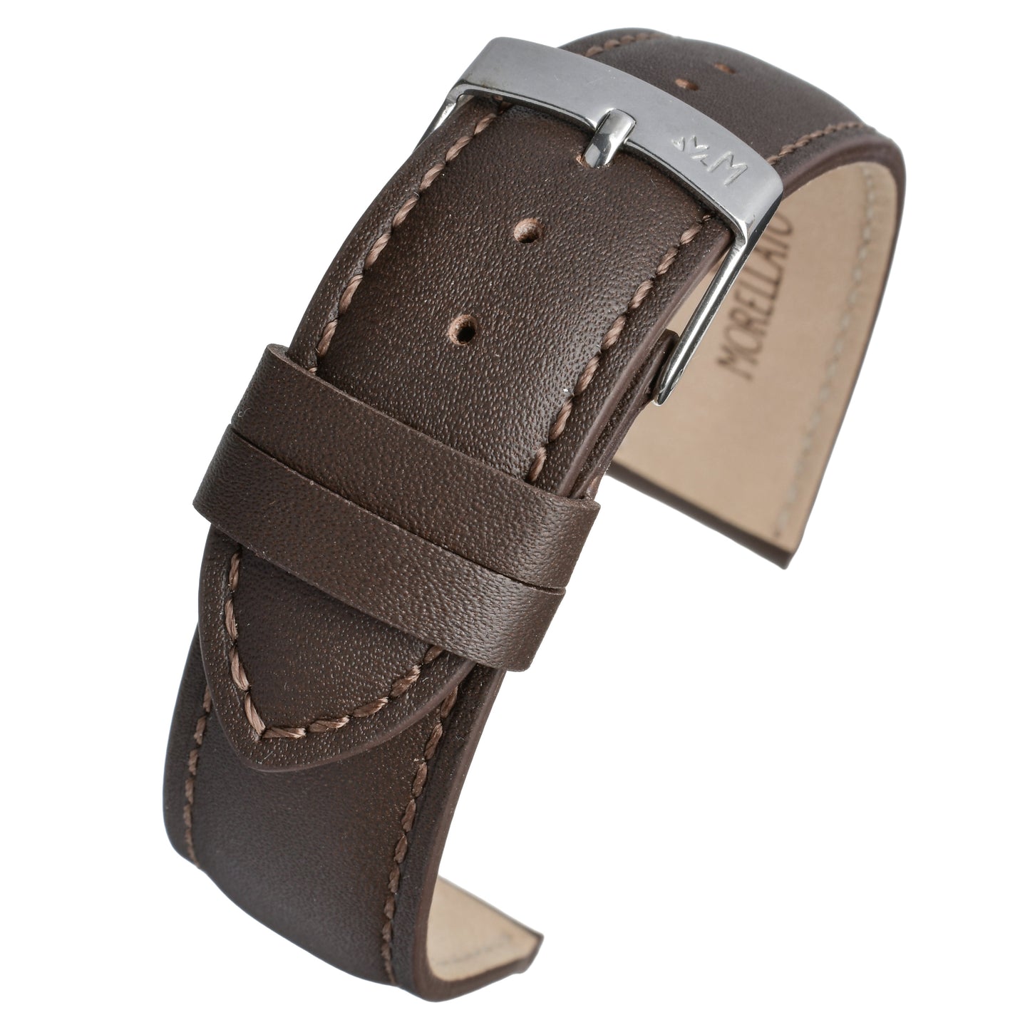 Grafic Leather Watch Strap