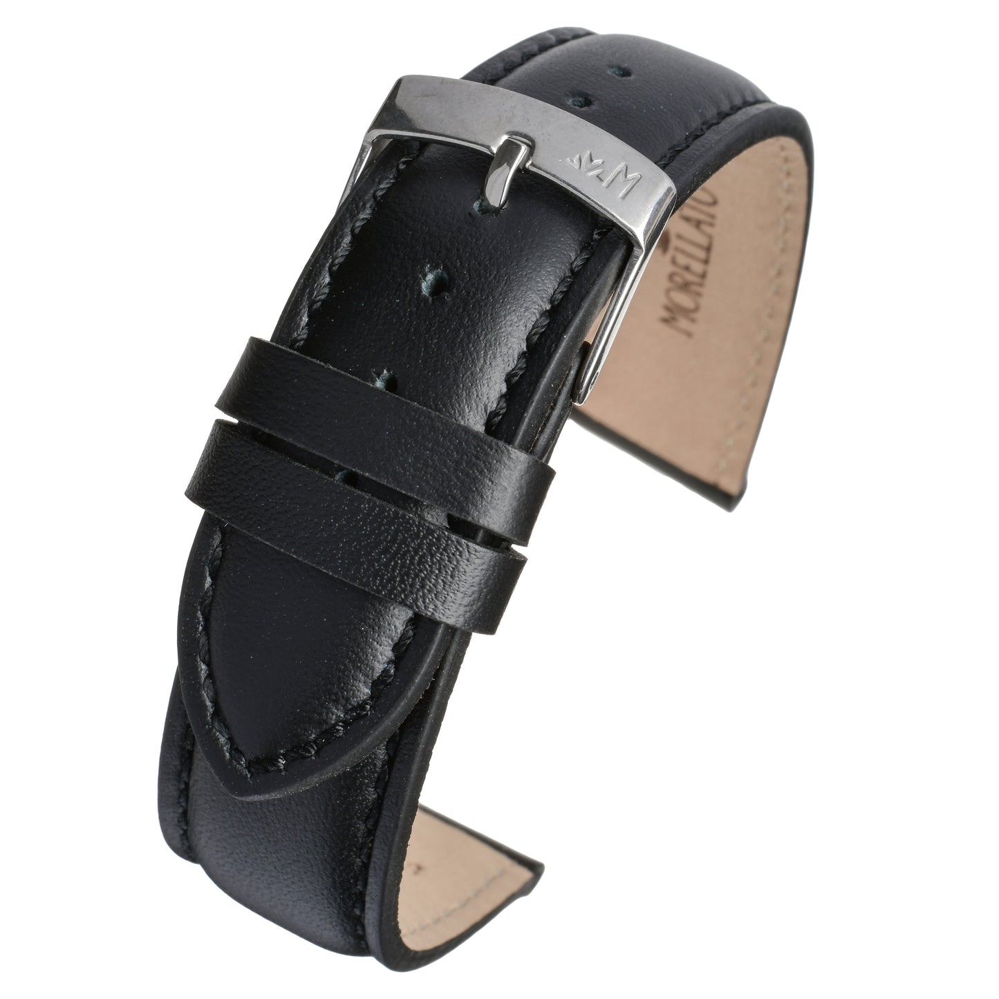 Grafic Leather Watch Strap