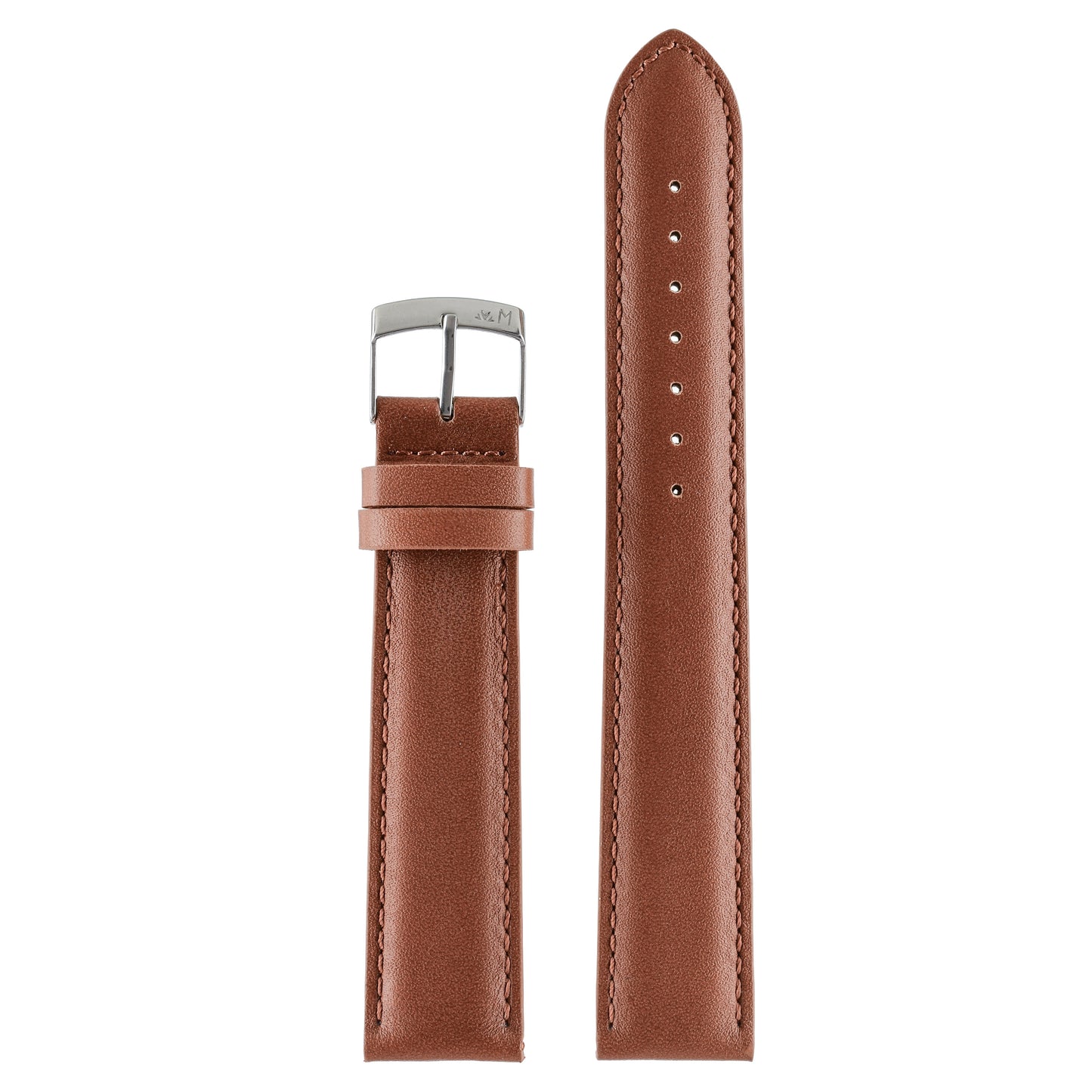 Grafic Leather Watch Strap