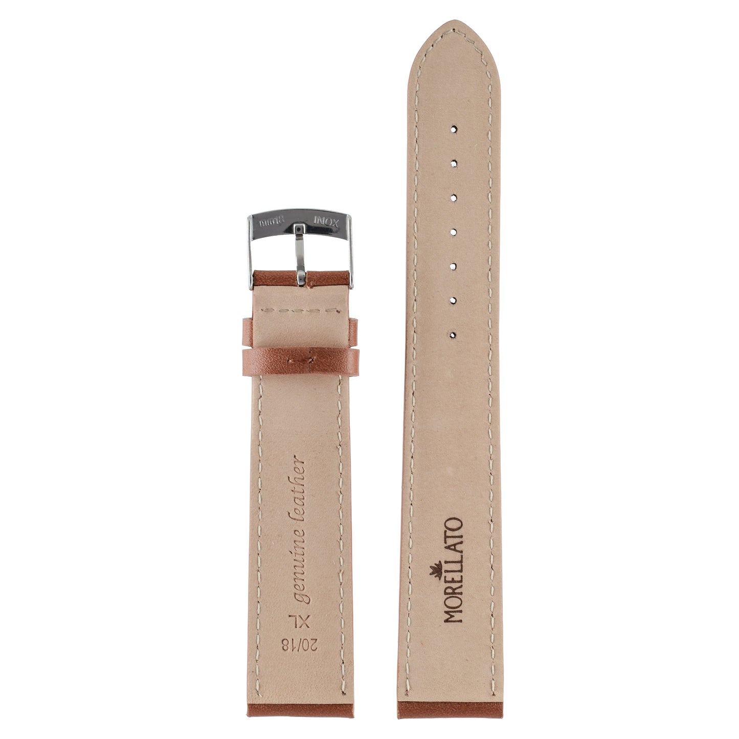 Grafic Leather Watch Strap