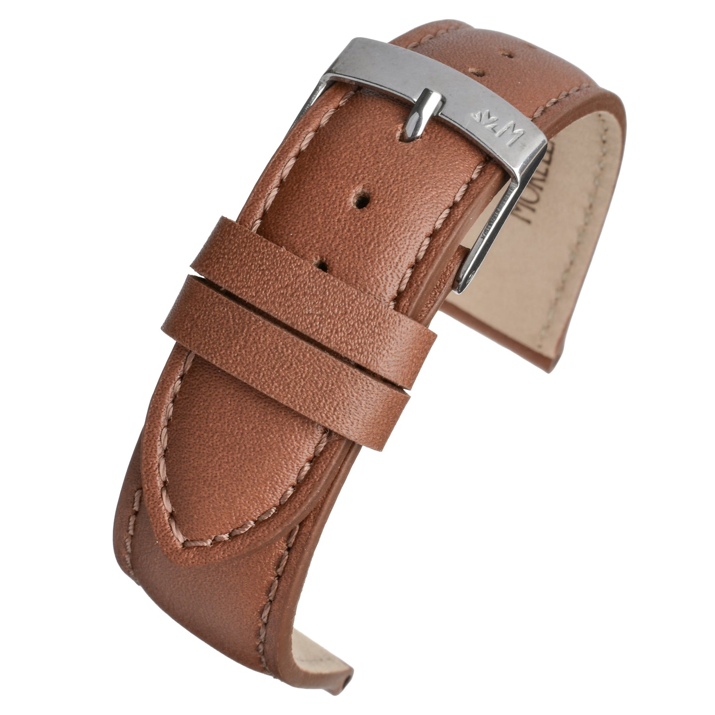 Grafic Leather Watch Strap