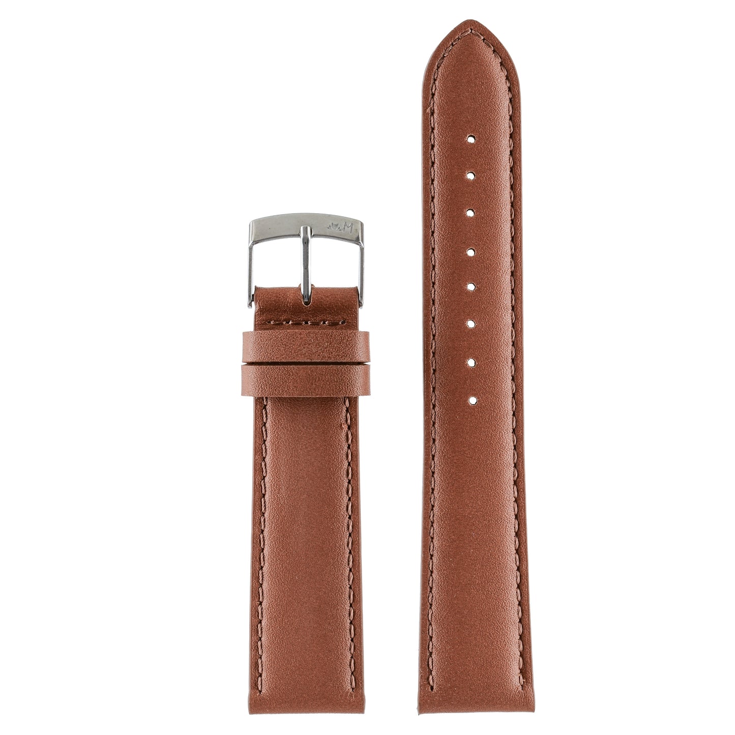 Grafic Leather Watch Strap