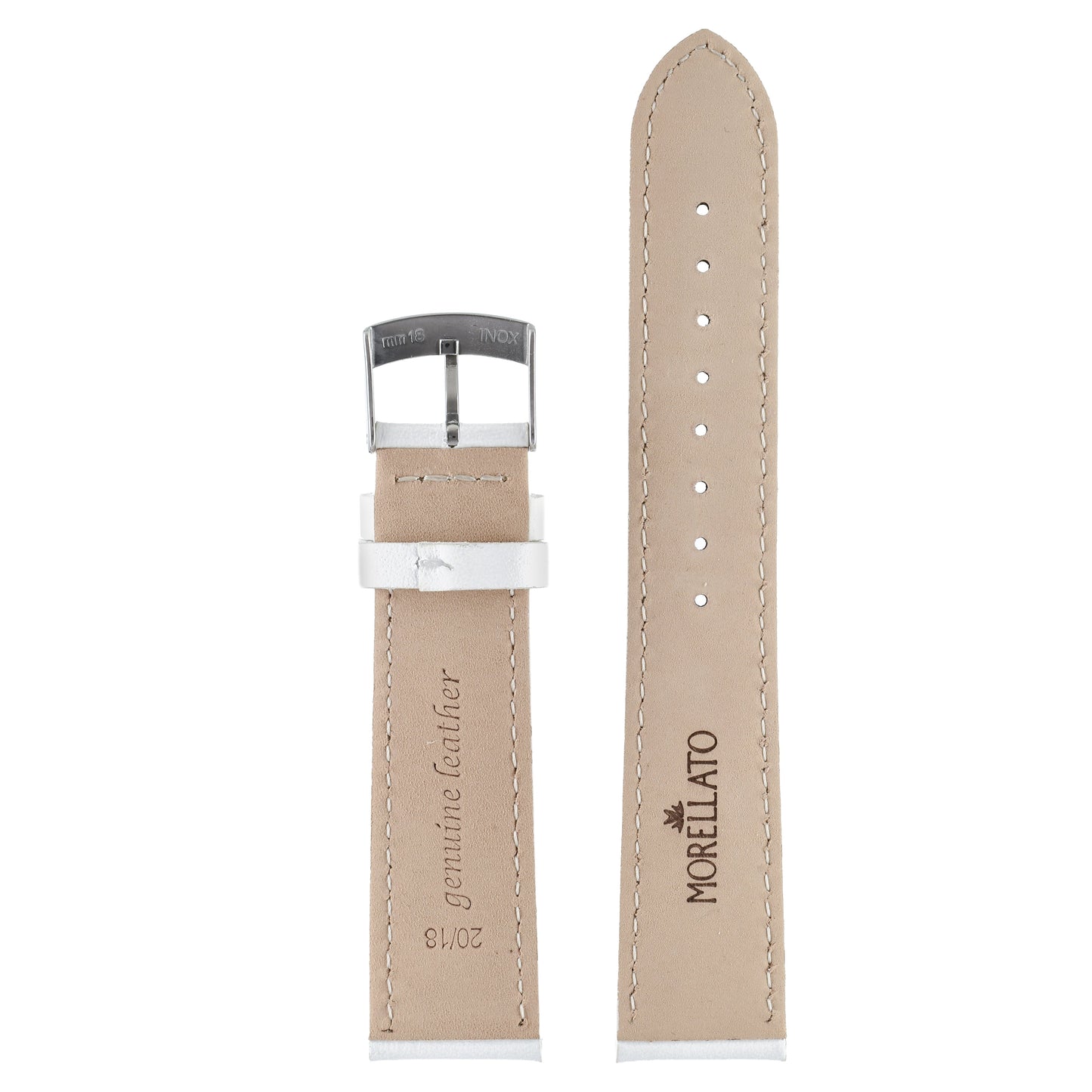 Grafic Leather Watch Strap