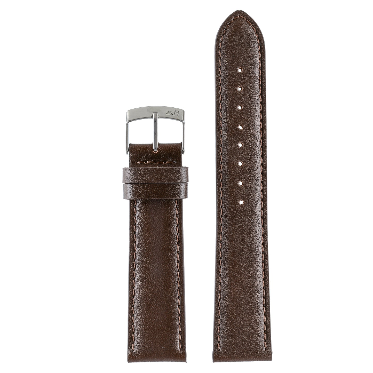 Grafic Leather Watch Strap
