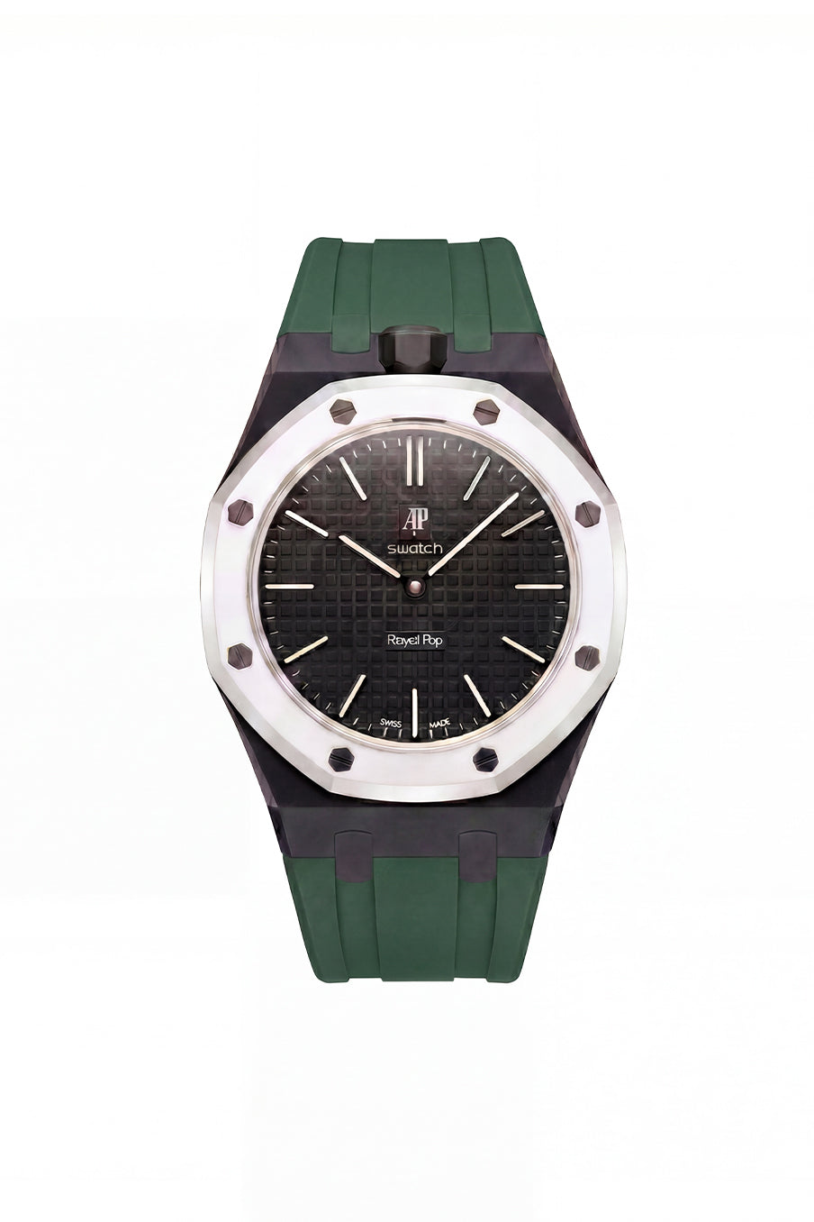 Ocho Negro Royal Pop Rubber Strap
