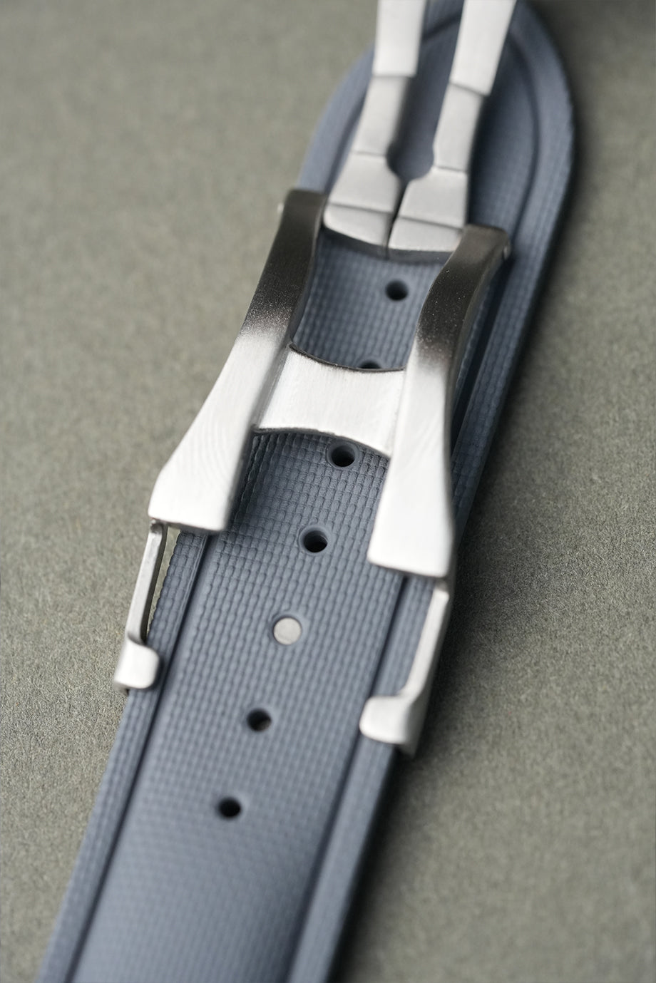 Sailcloth Effect FKM Rubber Strap with Deployant Clasp 20mm-22mm