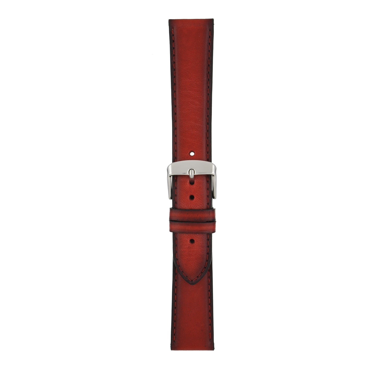 Hand Burnished Leather Watch Strap