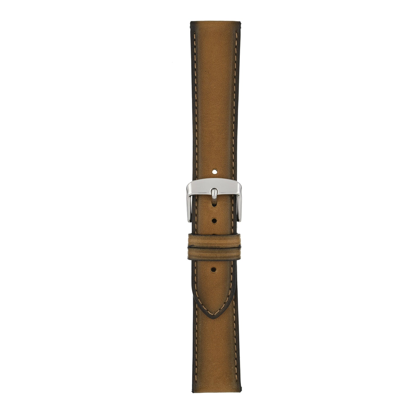 Hand Burnished Leather Watch Strap