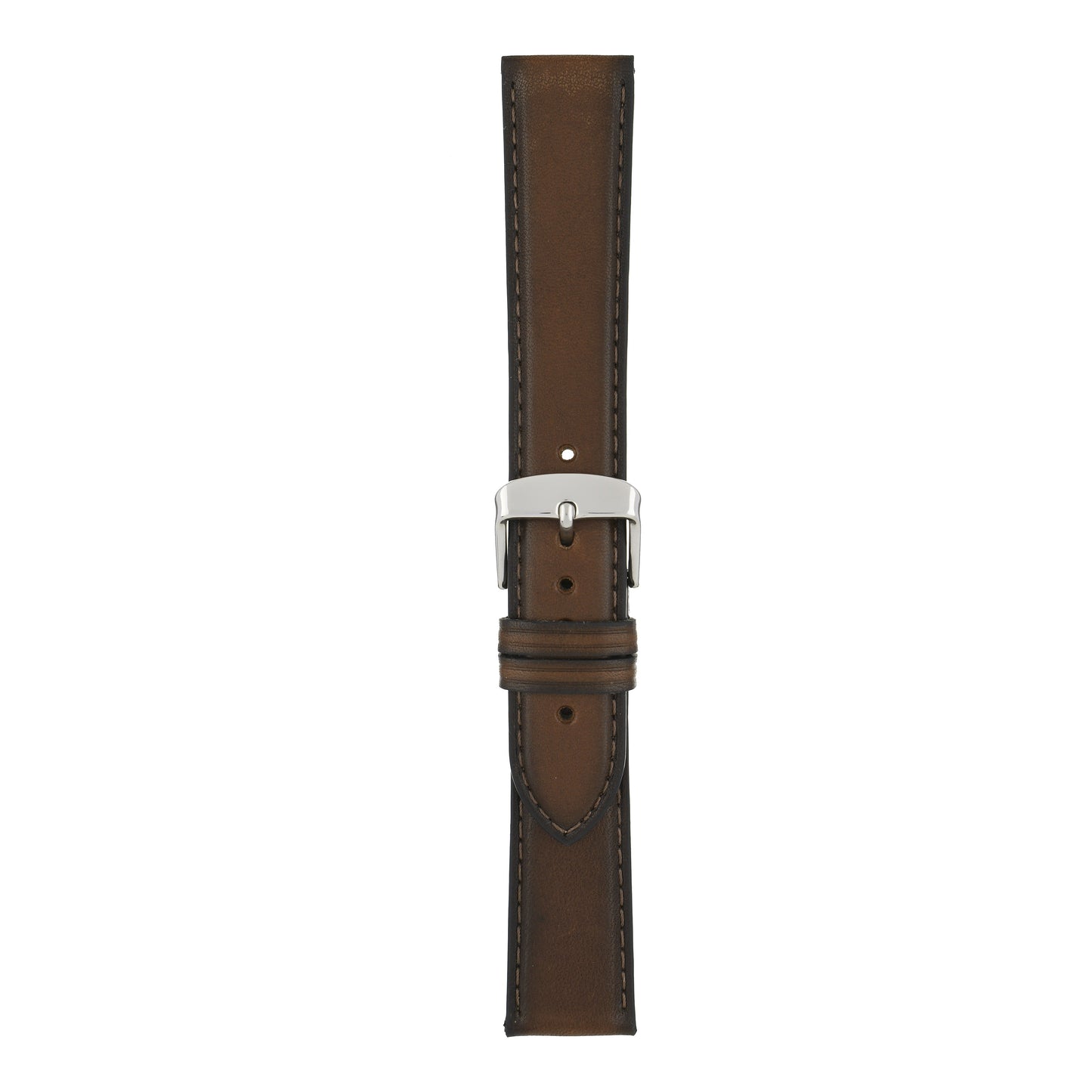 Hand Burnished Leather Watch Strap