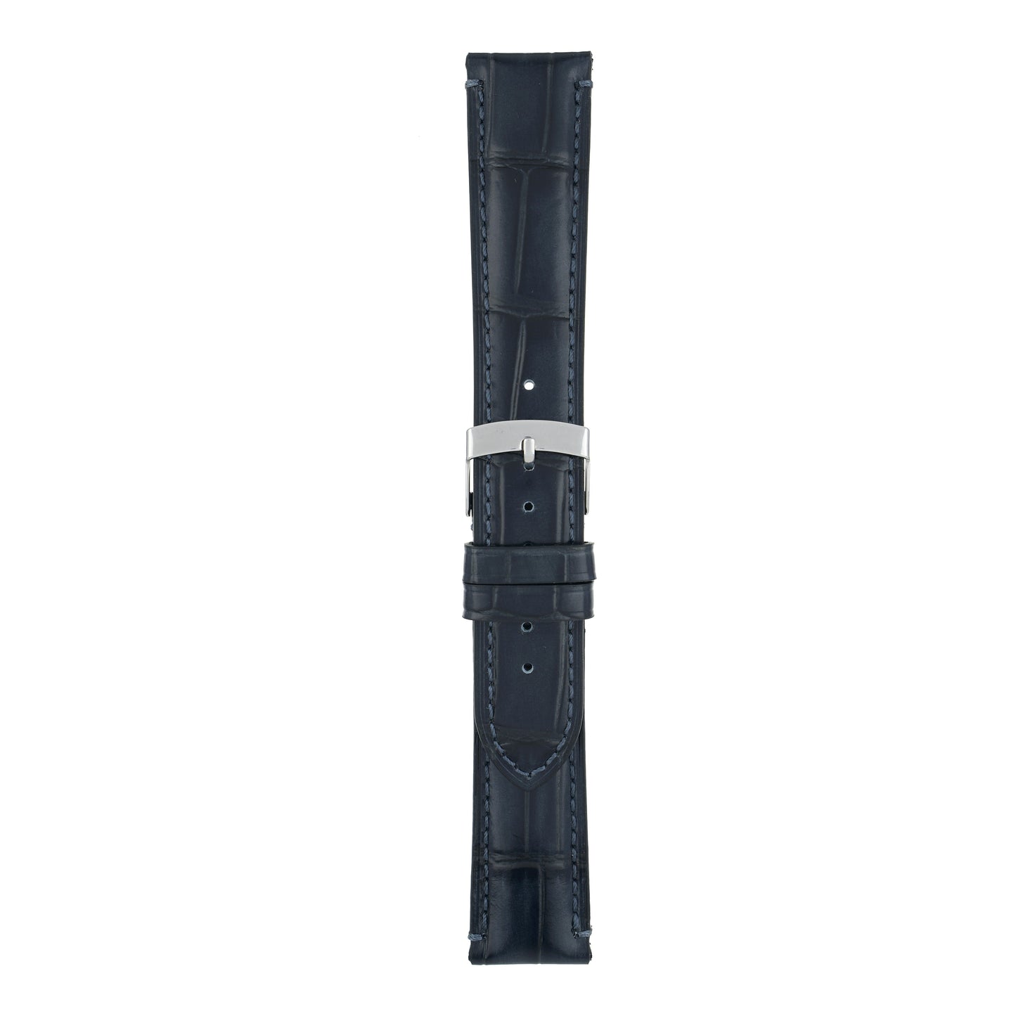 Hand-Made Alligator Grain Leather Watch Strap