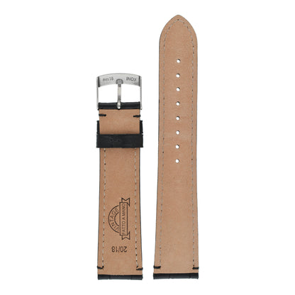 Hand-Made Alligator Grain Leather Watch Strap