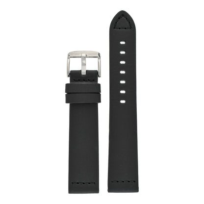Hand-Made Smooth Padded Leather Watch Strap